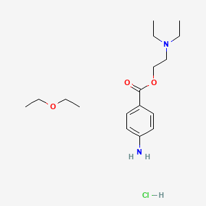 molecular formula C17H31ClN2O3 B1209218 Analgesin CAS No. 76773-82-5