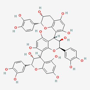 molecular formula C45H38O18 B1209222 原花青素 C1 CAS No. 37064-30-5