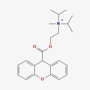 molecular formula C23H30NO3+ B1209224 Propantheline CAS No. 298-50-0