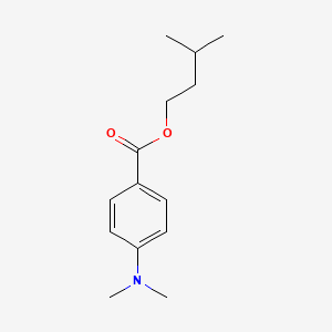 molecular formula C14H21NO2 B1209233 Spectraban CAS No. 21245-01-2