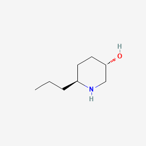 molecular formula C8H17NO B1209237 Pseudoconhydrine CAS No. 140-55-6