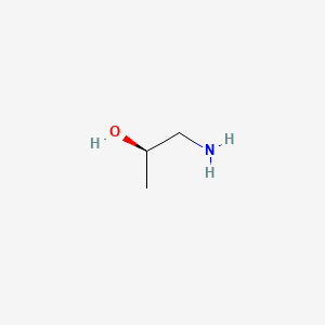 molecular formula C3H9NO B1209257 (R)-(-)-1-Amino-2-propanol CAS No. 2799-16-8