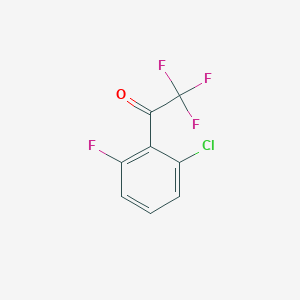 1-(2-Chloro-6-fluoro-phenyl)-2,2,2-trifluoro-ethanone