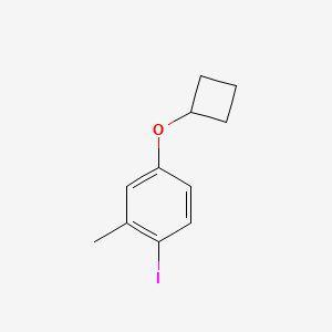 4-Cyclobutoxy-1-iodo-2-methylbenzene