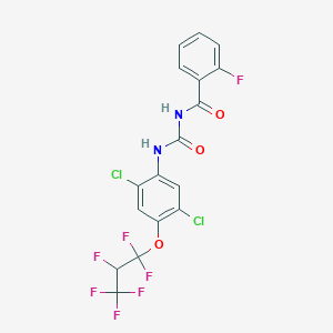 N-[[2,5-dichloro-4-(1,1,2,3,3,3-hexafluoropropoxy)phenyl]carbamoyl]-2-fluorobenzamide