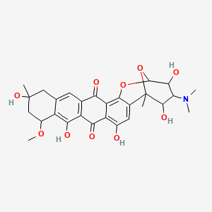 molecular formula C28H31NO10 B1209327 7-O-甲基表杉醇 