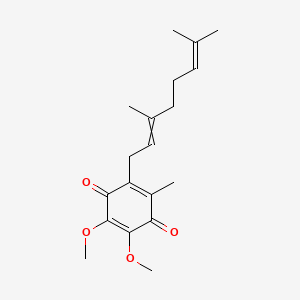 molecular formula C19H26O4 B1209410 泛醌 CAS No. 1339-63-5