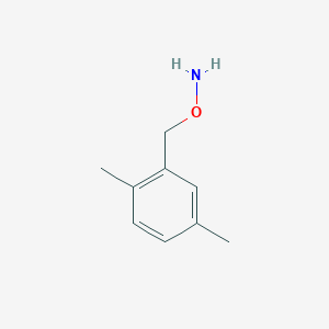 molecular formula C9H13NO B12094956 Hydroxylamine, O-[(2,5-dimethylphenyl)methyl]-(9CI) 