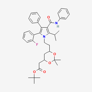 molecular formula C40H47FN2O5 B12095060 2-FluoroAtorvastatintert-ButylEster 