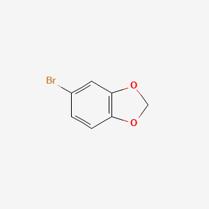 molecular formula C7H5BrO2 B1209508 4-溴-1,2-(亚甲二氧基)苯 CAS No. 2635-13-4
