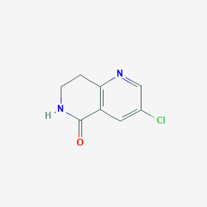 3-Chloro-7,8-dihydro-1,6-naphthyridin-5(6H)-one