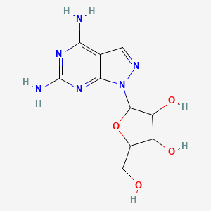 2-Amino-8-aza-7-deazaadenosine