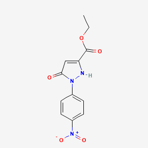 ethyl1-p-nitrophenyl-5-hydroxy-1H-pyrazole-3-carboxylate