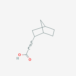 3-(Bicyclo[2.2.1]heptan-2-YL)prop-2-ynoic acid