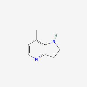 7-Methyl-2,3-dihydro-1H-pyrrolo[3,2-b]pyridine