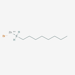 molecular formula C9H19BrZn B12095471 zinc;nonane;bromide 