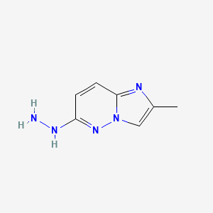 6-Hydrazinyl-2-methylimidazo[1,2-b]pyridazine