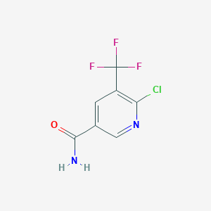 6-Chloro-5-(trifluoromethyl)nicotinamide