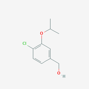 Benzenemethanol, 4-chloro-3-(1-methylethoxy)-