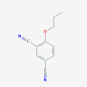 molecular formula C11H10N2O B12095699 4-Propoxyisophthalonitrile 