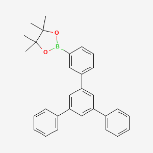 2-[3-(3,5-diphenylphenyl)phenyl]-4,4,5,5-tetramethyl-1,3,2-dioxaborolane