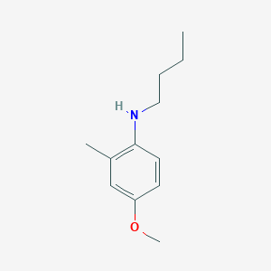 molecular formula C12H19NO B12095778 N-butyl-4-methoxy-2-methylaniline 