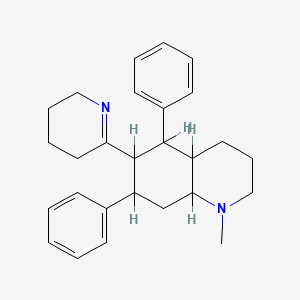 molecular formula C27H34N2 B1209580 Lobinaline 