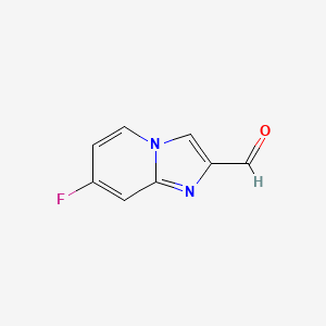 7-Fluoroimidazo[1,2-a]pyridine-2-carbaldehyde