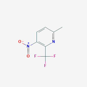 6-Methyl-3-nitro-2-(trifluoromethyl)pyridine