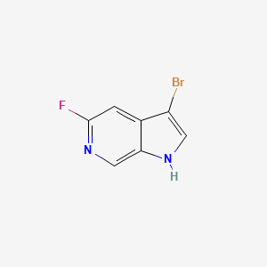 3-bromo-5-fluoro-1H-pyrrolo[2,3-c]pyridine