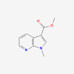 molecular formula C10H10N2O2 B12096034 methyl 1-methyl-1H-pyrrolo[2,3-b]pyridine-3-carboxylate 