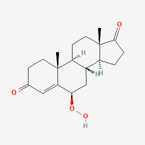 B1209604 6-Hydroperoxyandrost-4-ene-3,17-dione CAS No. 65179-39-7