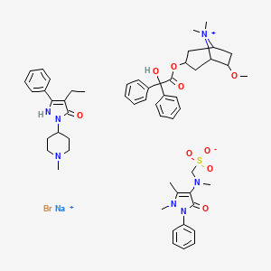 molecular formula C54H69BrN7NaO9S B1209607 Palerol comp. CAS No. 76515-03-2