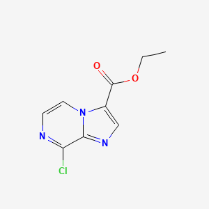 Ethyl 8-chloroimidazo[1,2-a]pyrazine-3-carboxylate