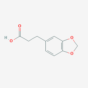 molecular formula C10H10O4 B120961 3-(3,4-亚甲二氧基苯基)丙酸 CAS No. 2815-95-4