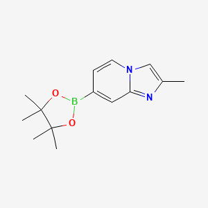 2-Methyl-7-(4,4,5,5-tetramethyl-1,3,2-dioxaborolan-2-yl)imidazo[1,2-a]pyridine