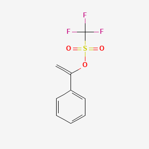 Methanesulfonic acid, trifluoro-, 1-phenylethenyl ester