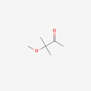 molecular formula C6H12O2 B1209622 3-甲氧基-3-甲基-2-丁酮 CAS No. 36687-98-6