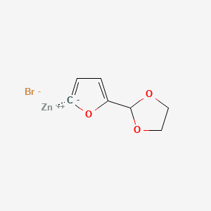 5-(1,3-Dioxolan-2-yl)-2-furylzinc bromide