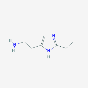 2-(2-Ethyl-1H-imidazol-4-yl)ethanamine