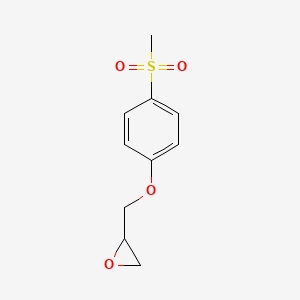 ((p-(Methylsulphonyl)phenoxy)methyl)oxirane