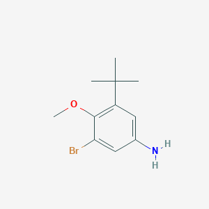 3-Bromo-5-(tert-butyl)-4-methoxyaniline