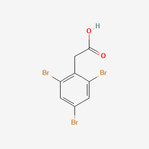 molecular formula C8H5Br3O2 B12096388 2-(2,4,6-Tribromophenyl)acetic acid CAS No. 58380-13-5