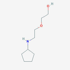 2-[2-(Cyclopentylamino)ethoxy]ethan-1-ol