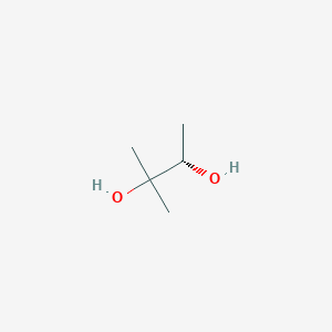 molecular formula C5H12O2 B12096520 2,3-Butanediol, 2-methyl-, (3S)- 