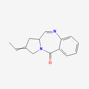 8-ethylidene-7,9-dihydro-6aH-pyrrolo[2,1-c][1,4]benzodiazepin-11-one