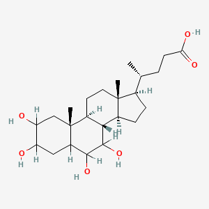 2,3,6,7-Tetrahydroxycholanoic acid