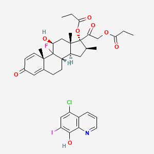 molecular formula C37H42ClFINO8 B1209663 Diproform CAS No. 93281-21-1