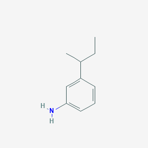 molecular formula C10H15N B12096642 3-(Butan-2-yl)aniline CAS No. 68400-78-2