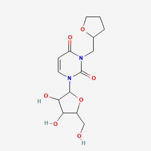 molecular formula C14H20N2O7 B12096665 N3-Tetrahydrofurfuryluridine 